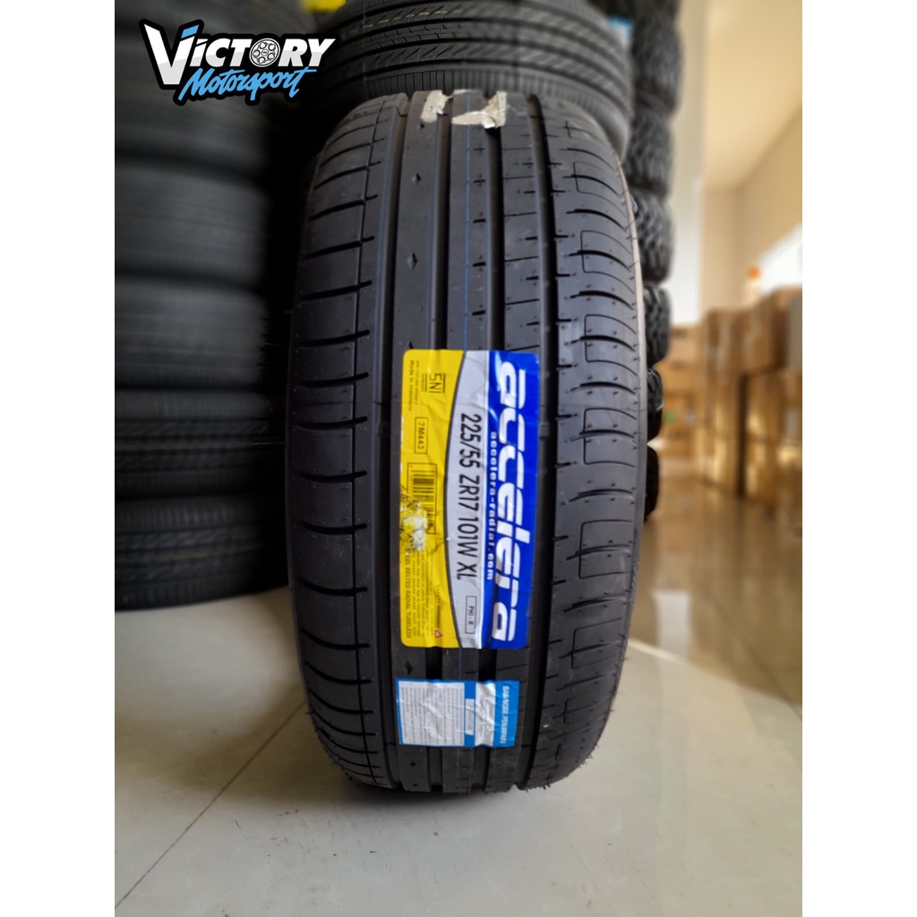 BAN MOBIL TERIOS RUSH INNOVA R17 BAN STANDAR BAN MURAH UKURAN 225 55 RING 17 MERK ACCELERA