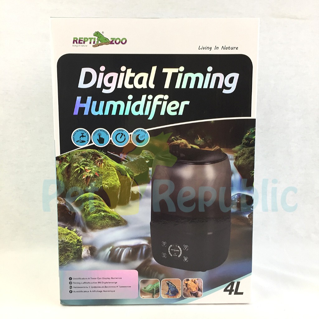 REPTIZOO Alat Pelembab Kandang Reptil Digital Timing Humidifier with Timer