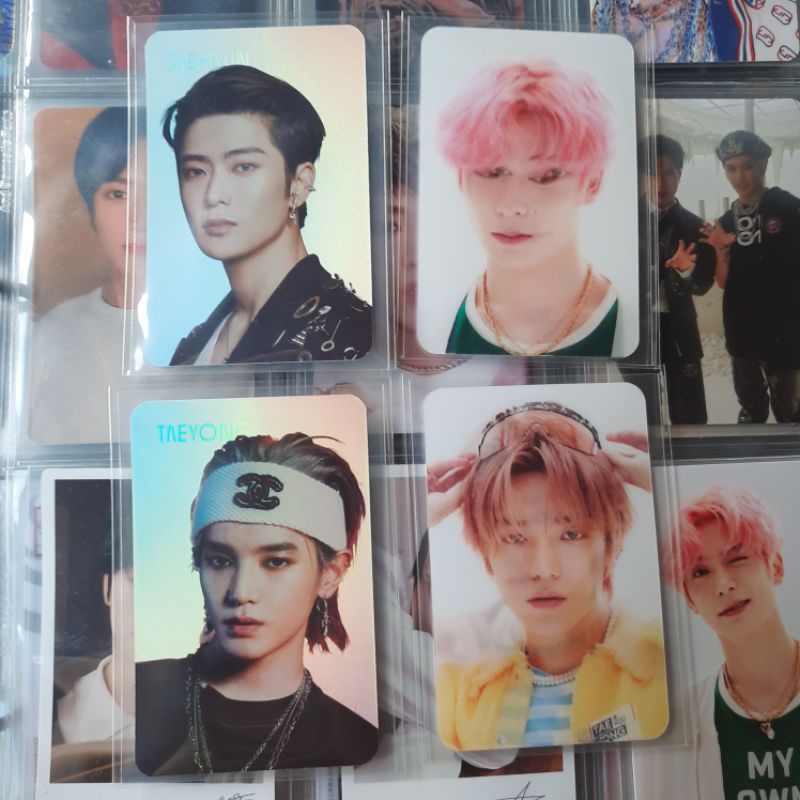 PC holo lenticular jaehyun taeyong resonance pt. 2