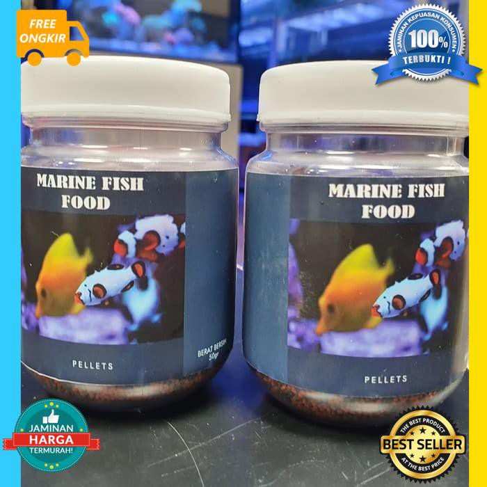 COD Premium Pelet Ikan Hias Air Laut | Makanan Ikan Hias Marine Premium PROMO