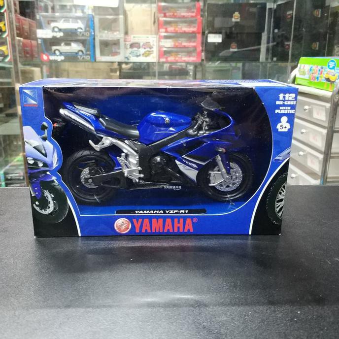 Miniatur Diecast Motor Newray Yamaha Yzf R1 2005 - Termurah 