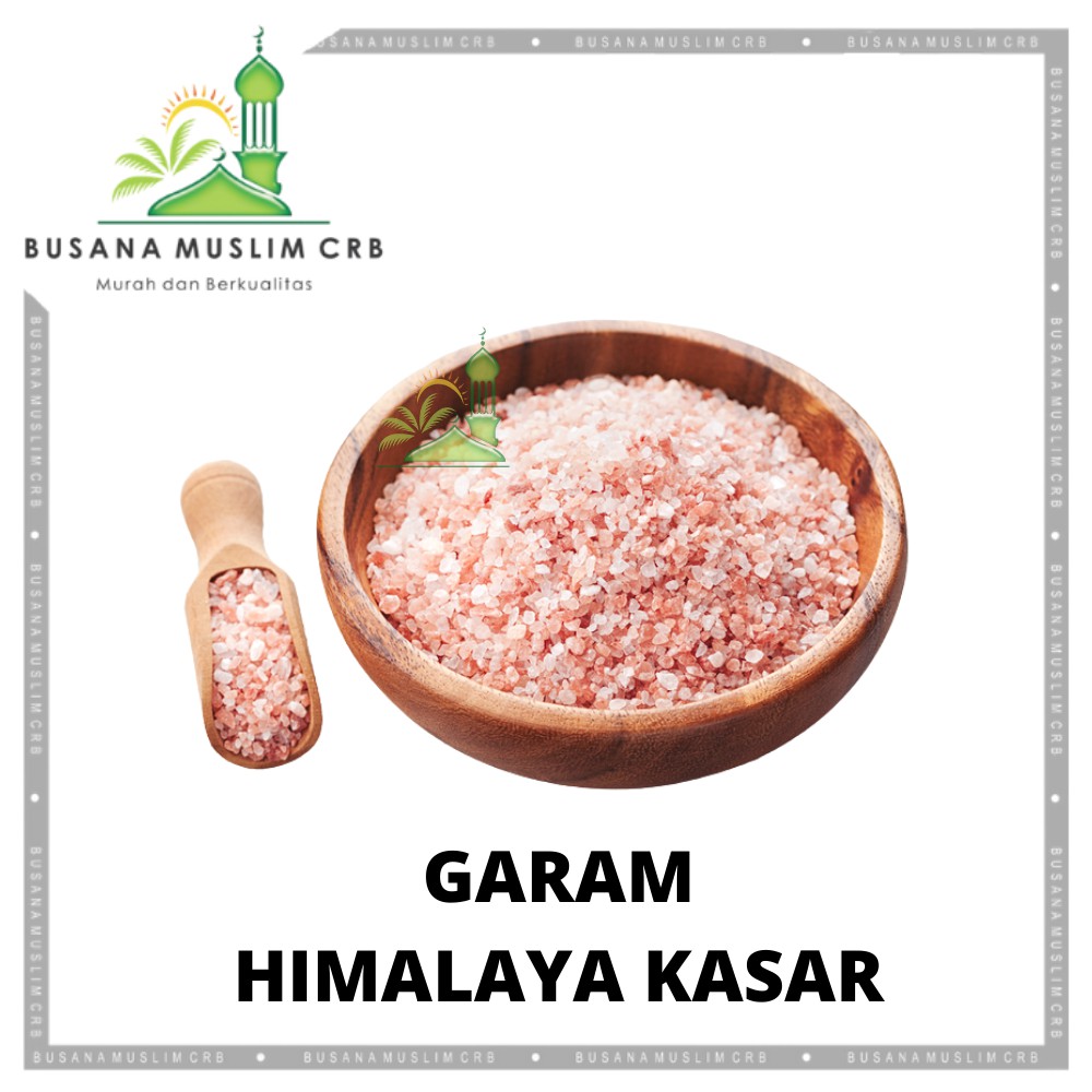 

[Bisa COD] Garam Himalaya Kasar Asli 1 Kg | Garam Himalaya Batu | Coarse Himalayan Pink Salt
