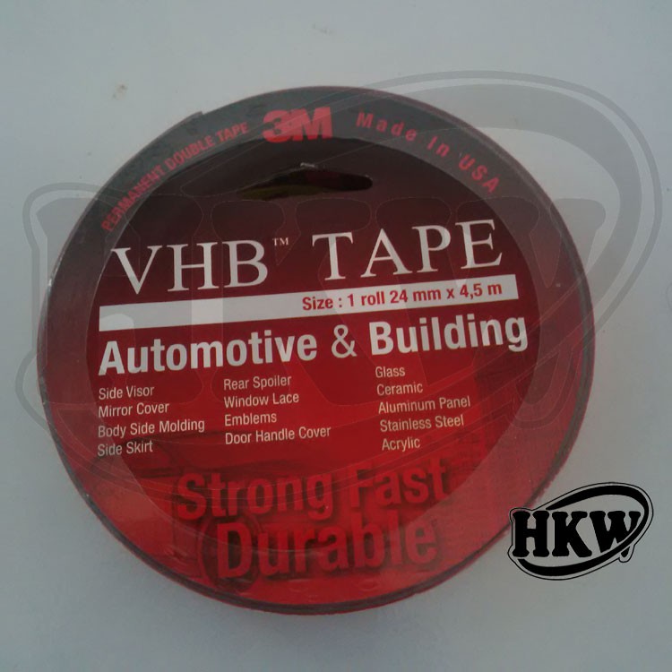 

DOUBLE TAPE 3M VHB LEBAR 24 mm (4.5 METER)