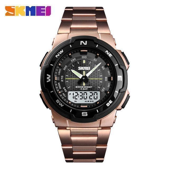 SKMEI 1370 Jam Tangan Pria Digital Analog Anti Air WATCHKITE WKOS