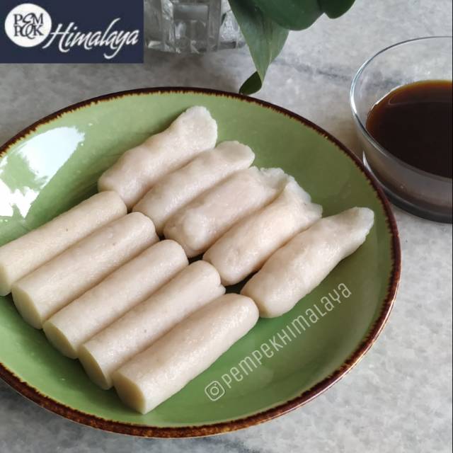 

Pempek Himalaya Paket H : 5 Keju, 5 Lenjer. 100% Tenggiri Premium
