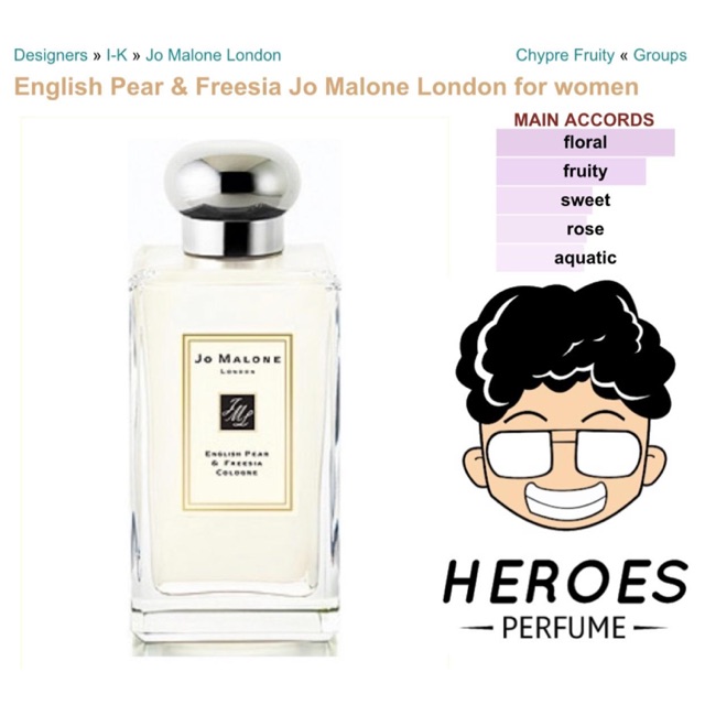 Jo malone english pear