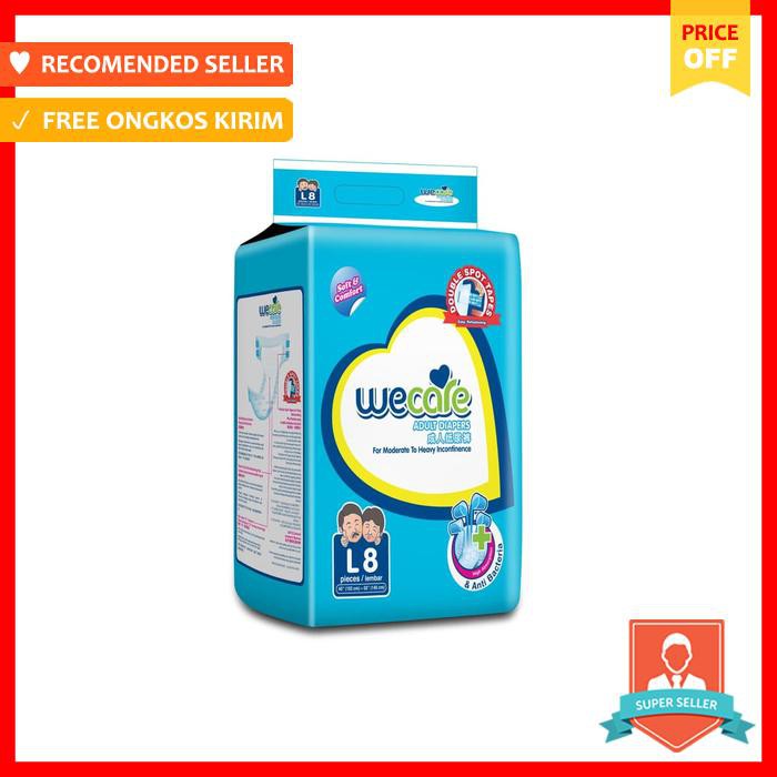 Wecare Adult Diapers Size L 8