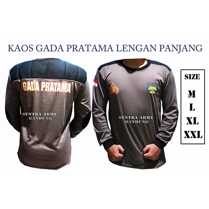 KAOS SATPAM BARU LENGAN PANJANG GADA PRATAMA