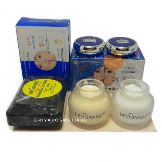 PAKET CREAM DEONARD SET + SABUN WHITENING ORIGINAL