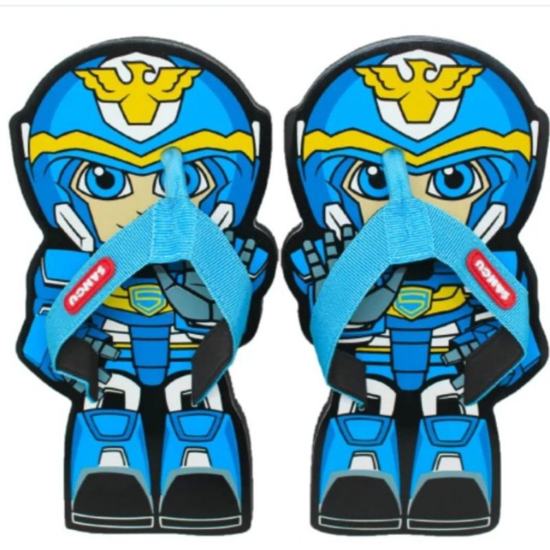 Sancu Sandal Anak Laki-Laki / Remaja Sandal Karakter Robot