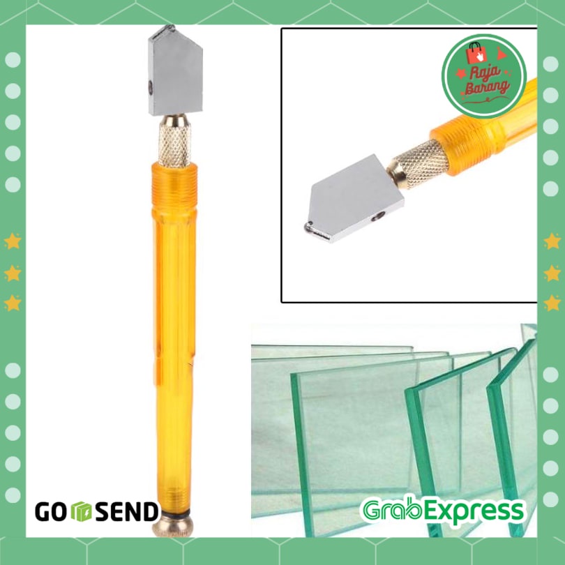 

Aksesoris Pertukangan - Alat Pemotong Kaca - Glass Cutter