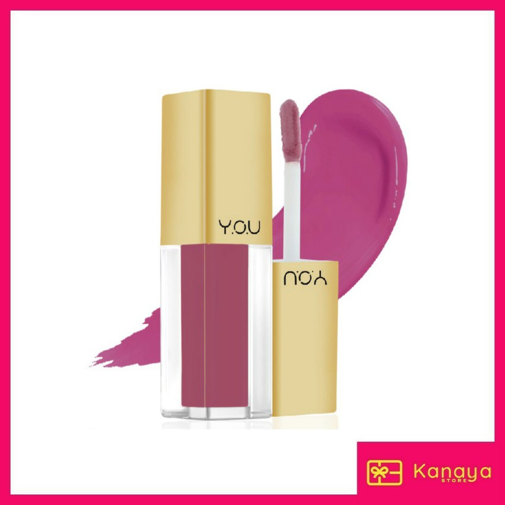 (BISA COD) YOU The Gold One Rouge Velvet Matte Lip Cream