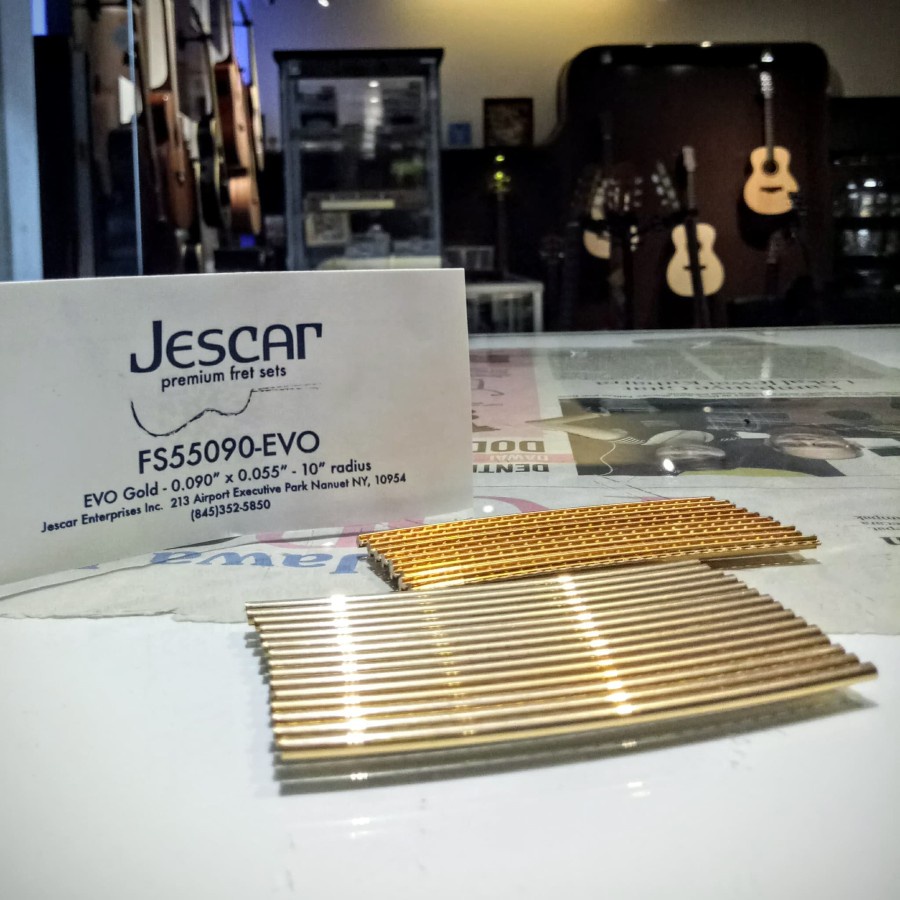 Jescar FS-55090-EVO Gold Fret Wire