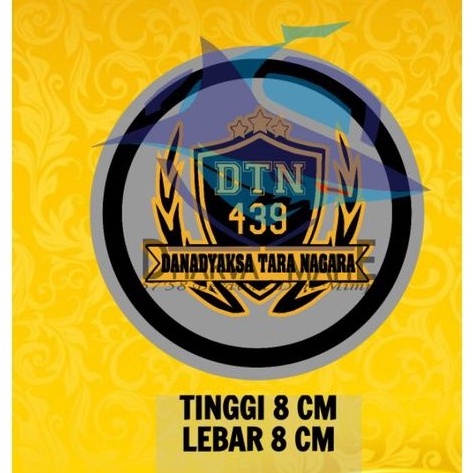 

DTN 439, Stiker DTN 439, Stiker Letting 43, Stiker Polisi, Polres, Polda, Stiker motor, stiker mobil, stiker kantor