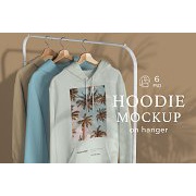 Hoodie Mockup On Hanger