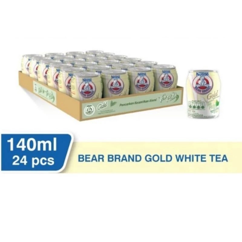 

Bear Brand (susu beruang) White Tea "MURAH" 140ml 1 dus/24pcs. READY STOCK!!!!!!