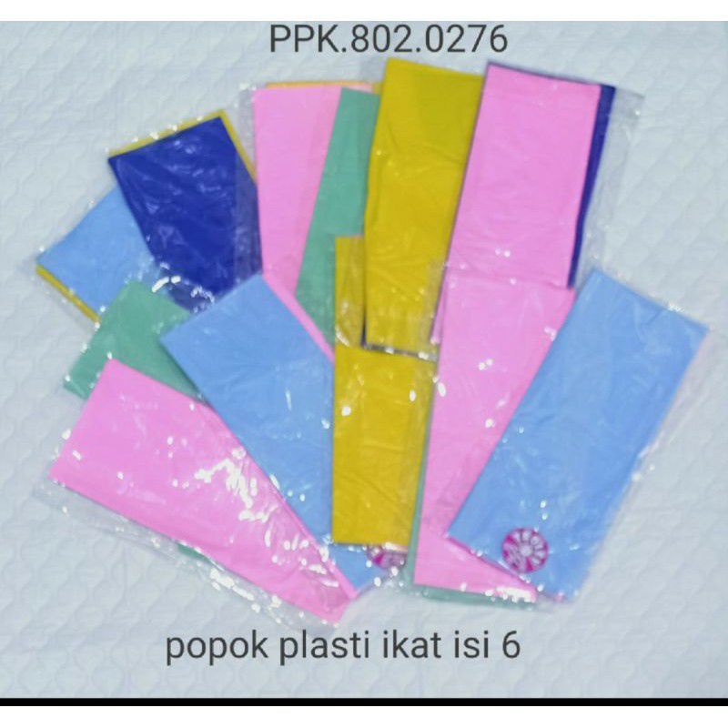 1 pak isi 6pcs popok plastik ikat / popok Ompol ikat bayi / popok cuci ikat