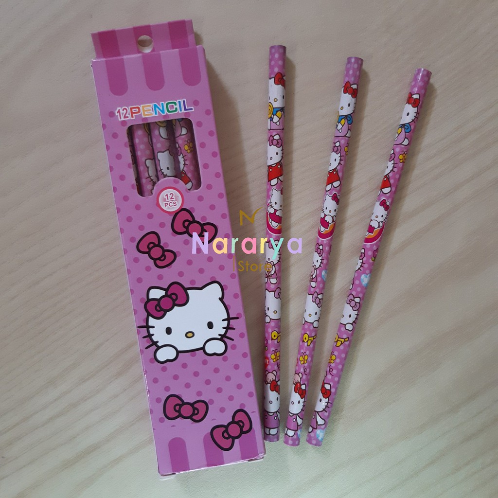 

Pensil Karakter Hello Kitty / Pensil Karakter / Pensil Lucu / Alat Tulis Sekolah