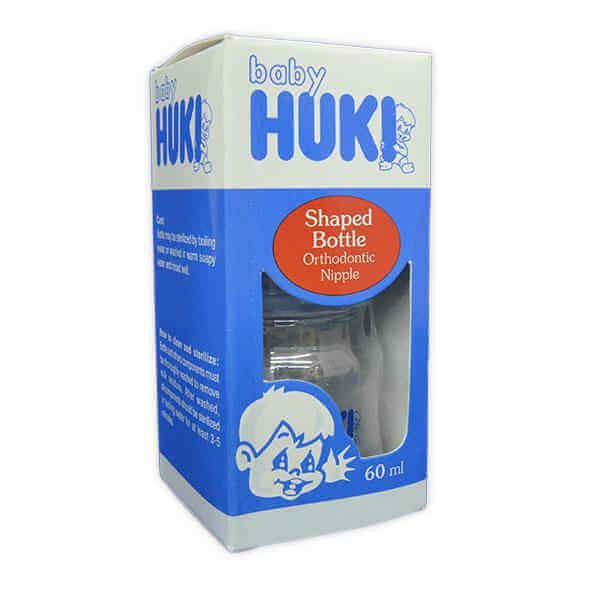 Huki CI0184 60ml Bottle Shaped Orthodontic Nipple Botol Susu