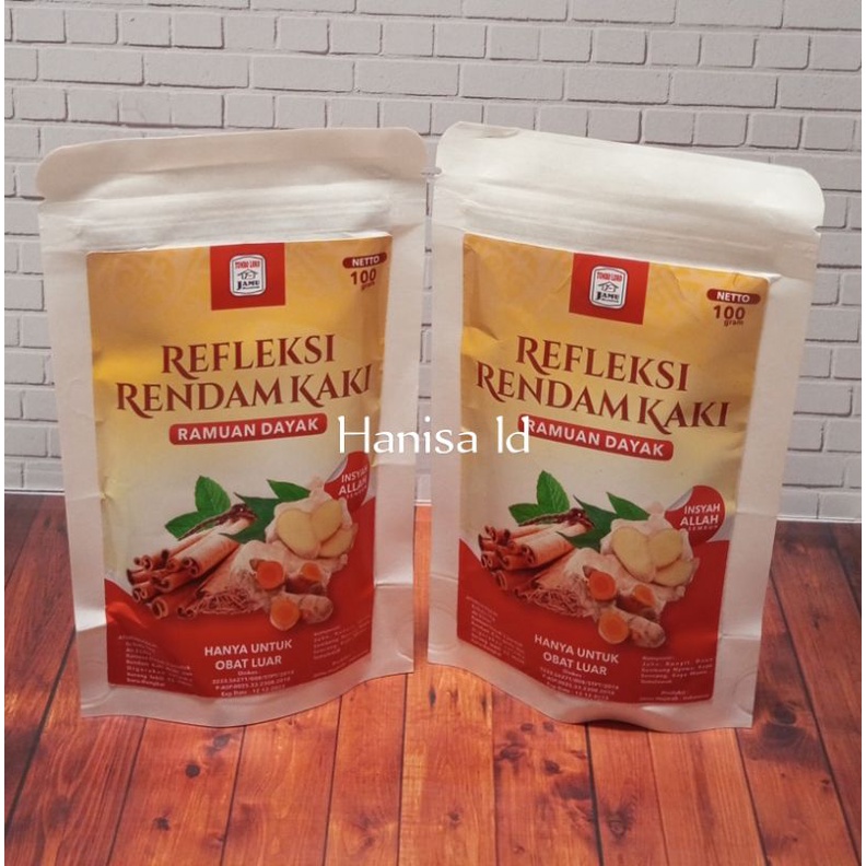 Hanisa Id - Ramuan Dayak refleksi rendam kaki