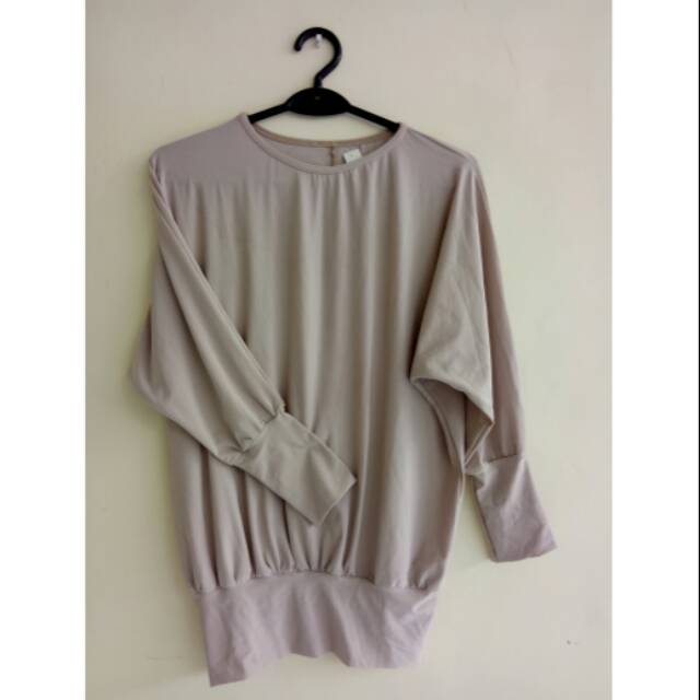 Blouse jersey cream