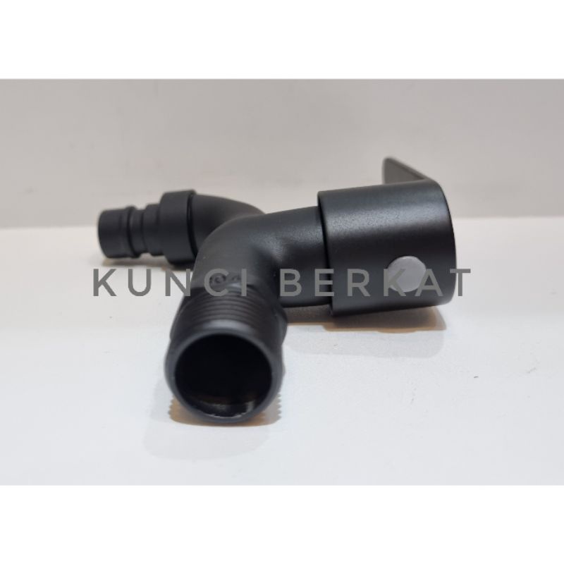 Kran Taman Stainless Hitam/Kran Taman Black/Keran Air