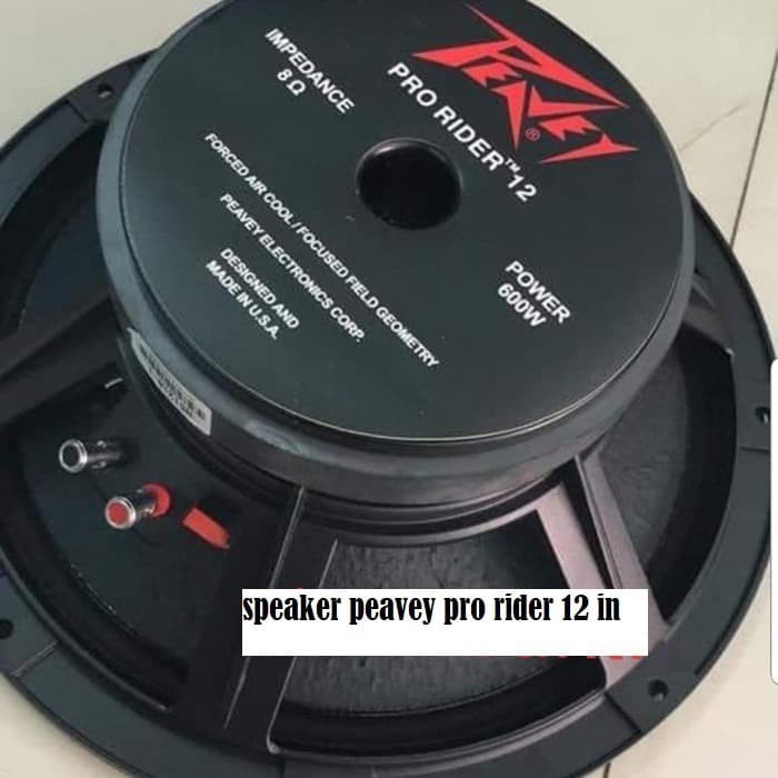 KOMPONEN/COMPONENT SPEAKER /WOOFER PEAVEY PRO RIDER 12 INCH 600 WATT