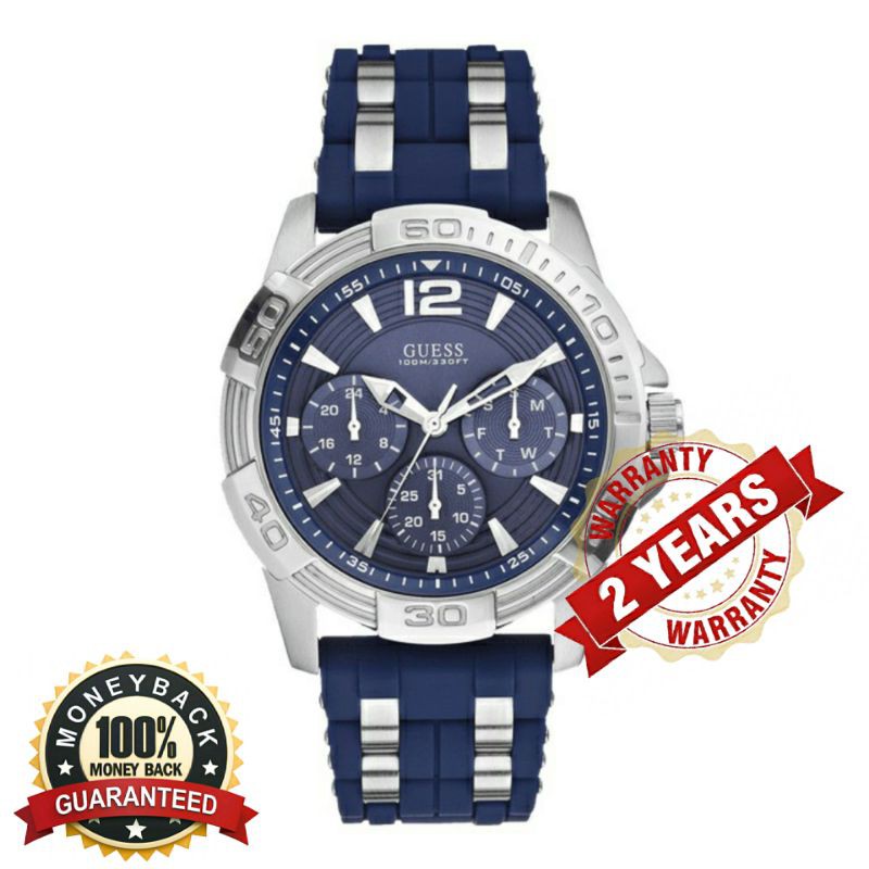 Guess W0366G2 Original Chronograph Jam Tangan Pria