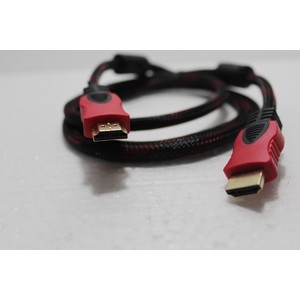 Cable Kabel HDMI To HDMI 1,5m Jaring Untuk HD TV, Monitor, Game HD PS