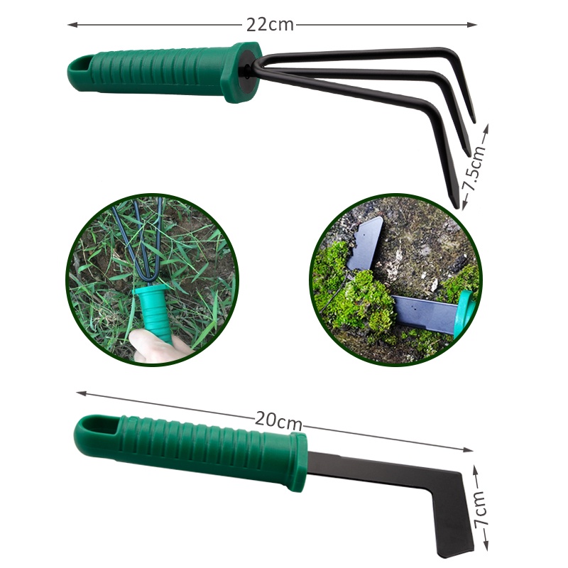 Mi.more 10Pcs/Set Sekop Tanaman Shovel Spade Gardening Tools Taman Alat Set Multifungsi Taman Kit