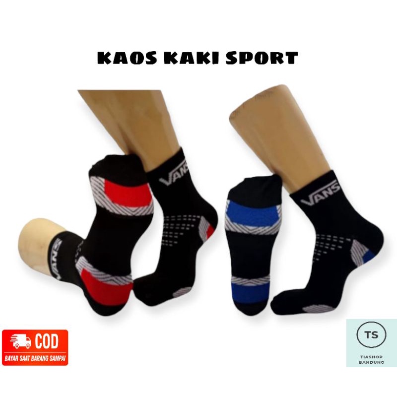 Kaos Kaki Olahraga VNS || Kaos Kaki Pria dan Wanita || Kaos Kaki Voli Pendek