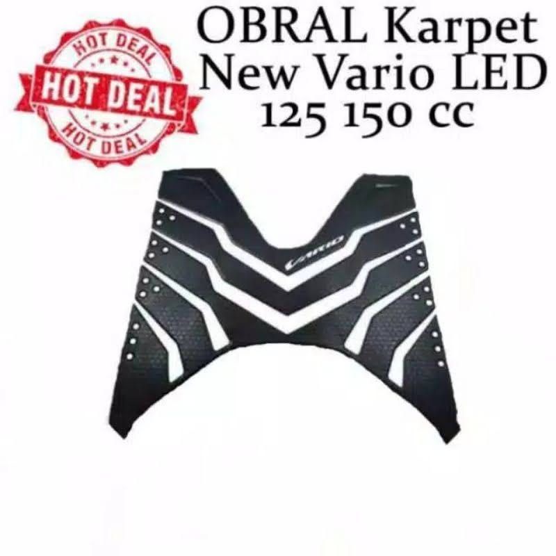 [Model Lama] Karpet Vario New Original AHM 125 150 2018 2019 2020 (DOUBLE TAPE SETENGAH ❗❗❗)