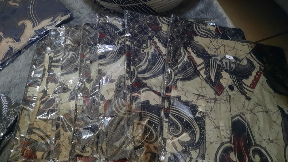 Kemeja Batik Pria Lengan Panjang Hrb026 Bswart Kemeja Pejabat Negara Sipil