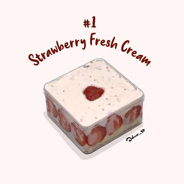

Strawberry Fresh Cream Cake