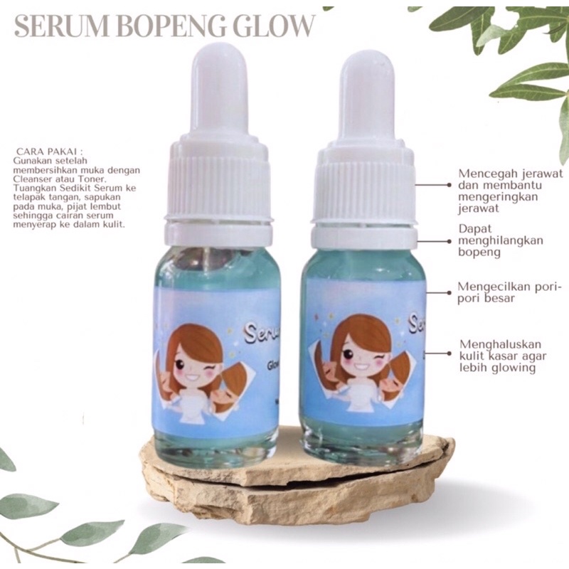 SERUM BOPENG,GLOW,ACNE,SAFRON GLOW