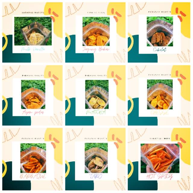 

Oleh oleh khas Banyuwangi BANANAZ CHIPS MANTUL dengan 9 Variant Rasa