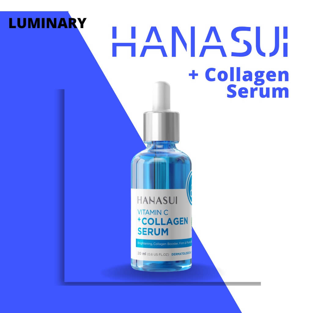 Hanasui Serum Wajah Vitamin C + Collagen Perawatan Wajah Serum Hanasui Serum Muka Perawatan Original BPOM