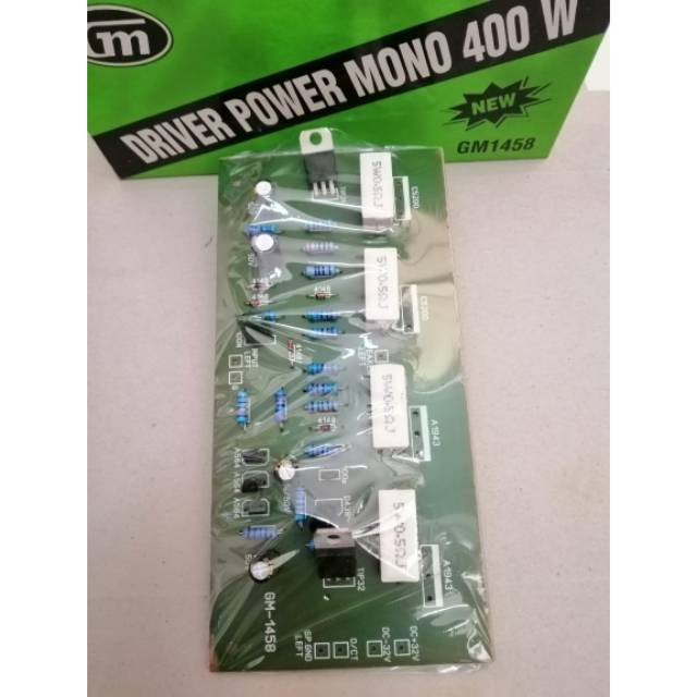 Kit driver power mono 400watt GM