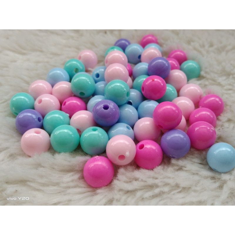 

parel kapur dop ukuran 10mm warna pastel