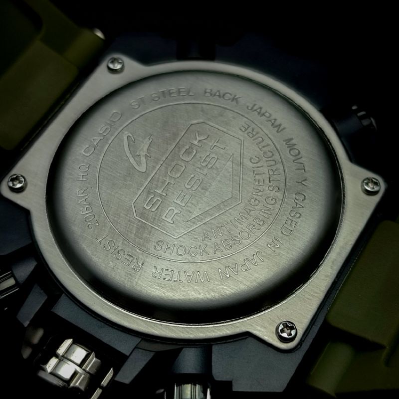 G SHOCK GST-8600 METAL ARMY GRADE A JAM TANGAN PRIA TAHAN AIR INCLUDE BONUS