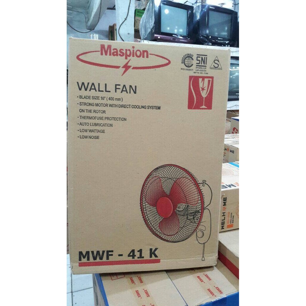 Wallfan Listrik 16 inch Maspion MWF 41 K