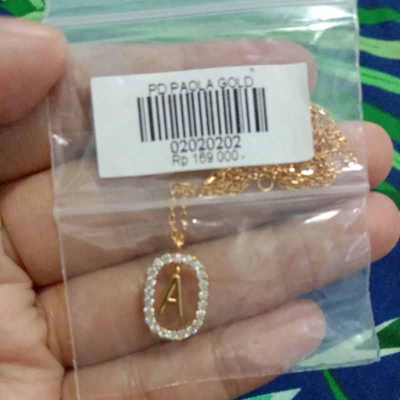 kalung fashion PD Paola gold A