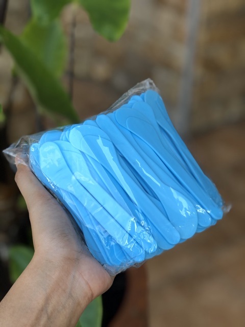 100 biji WARNA GROSIR TEBAL SPATULA MASKER / SENDOK MASKER / STIK MASKER MURAH WARNA WARNI