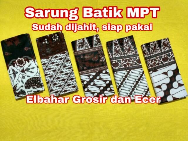 Sarung Batik MPT | Sarung Pria Batik Jogja Solo | Sarung Dewasa