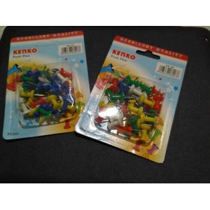 

push pins/pin/paku payung warna warni murah bagus unik perlengkapan kantor sekolah art and craft