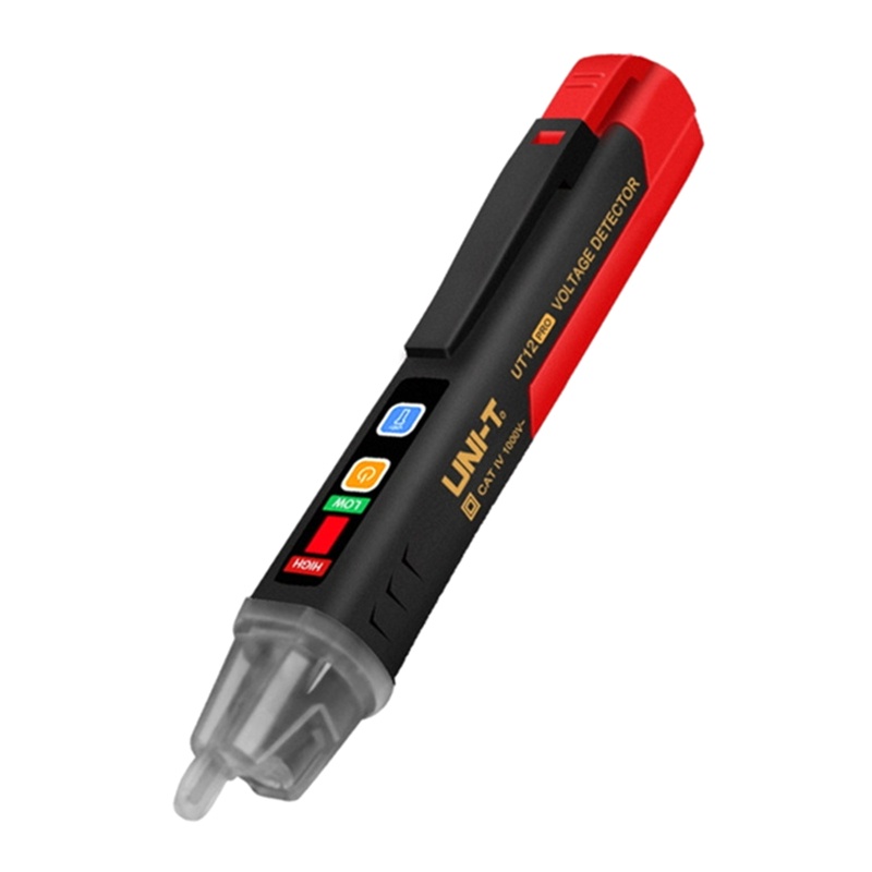 Btsg Voltage Tester Pen Non-Contact AC Detektor Tegangan Dual Range 12V-1000V/90V-1000V Live/Null Wire Putusan Auto-off