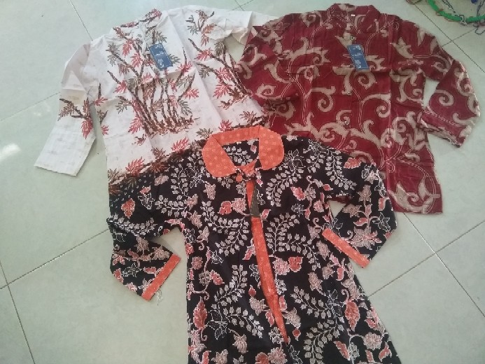 [ Terbaru ] Atasan Batik Wanita Kerja Kantor Ori Shabirah Batiksolo Blouse Blusebatik Batikmodern Xl