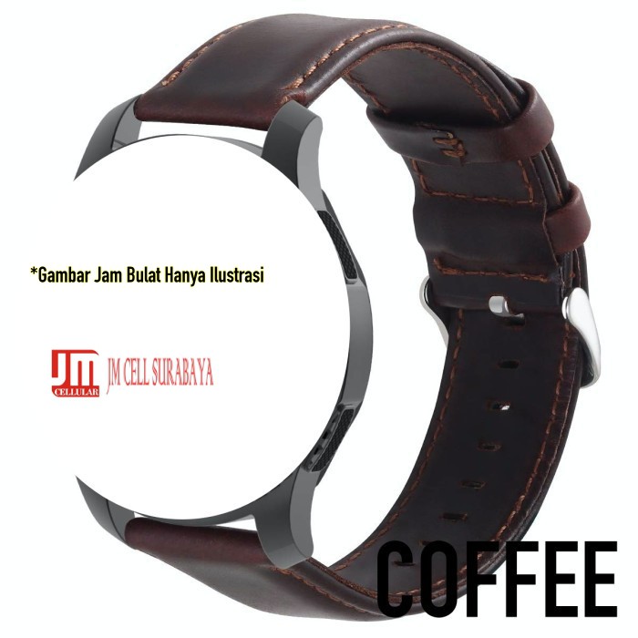 Tali Jam Tangan Strap Digitec Pulse / Runner - Genuine Leather Kulit