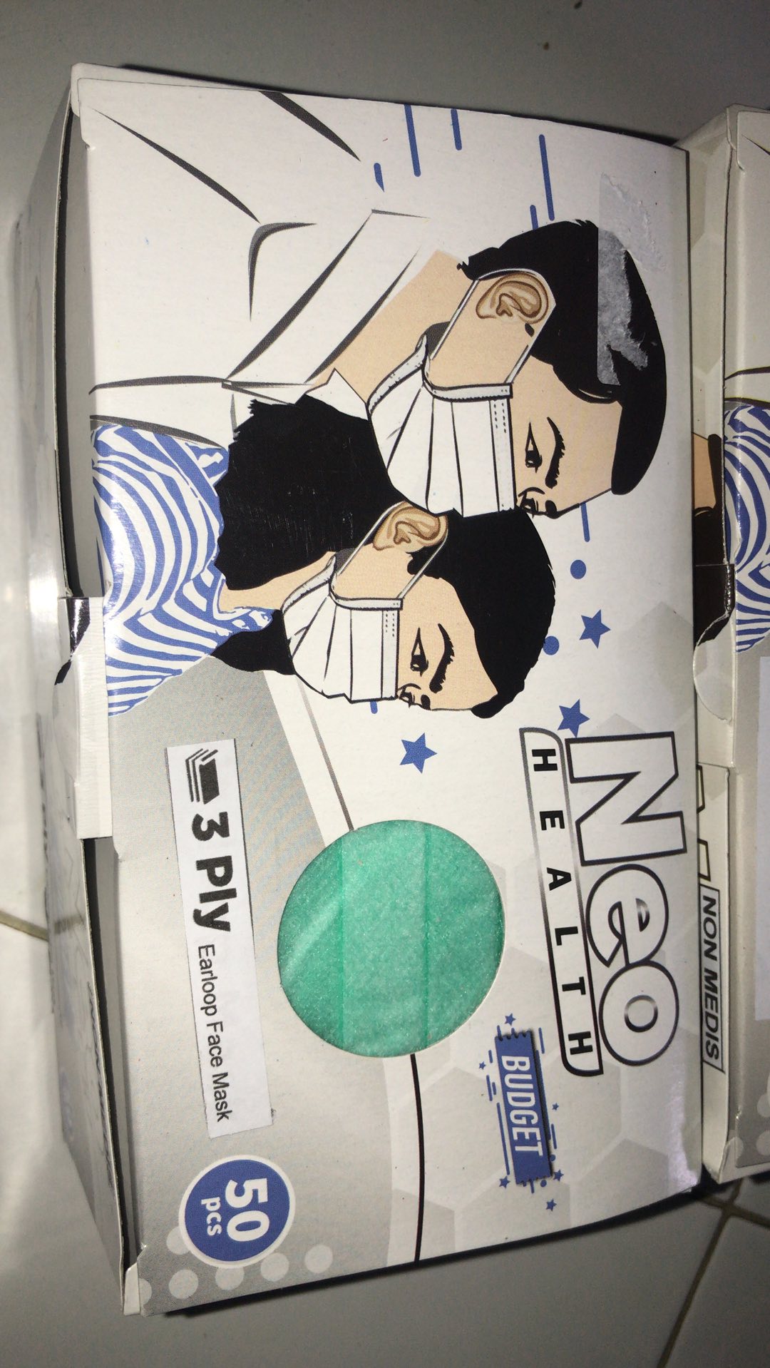 Penutup Mulut Neo Budget Isi 50pcs