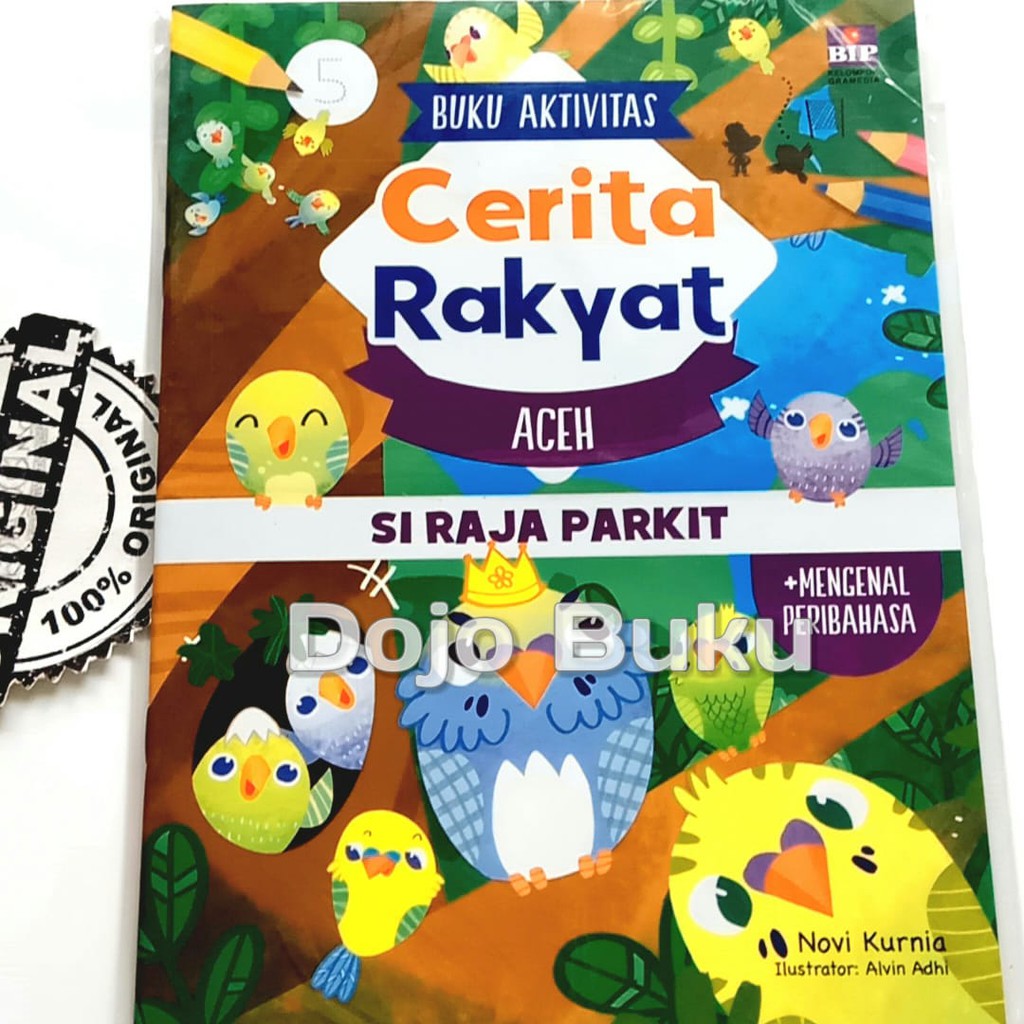 Seri Buku Aktivitas Cerita Rakyat by Novi Kurnia